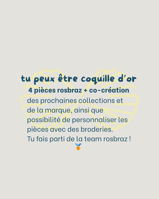 membre coquille d'or