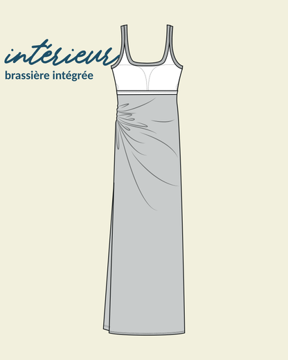 robe Hélène - maintien intégré