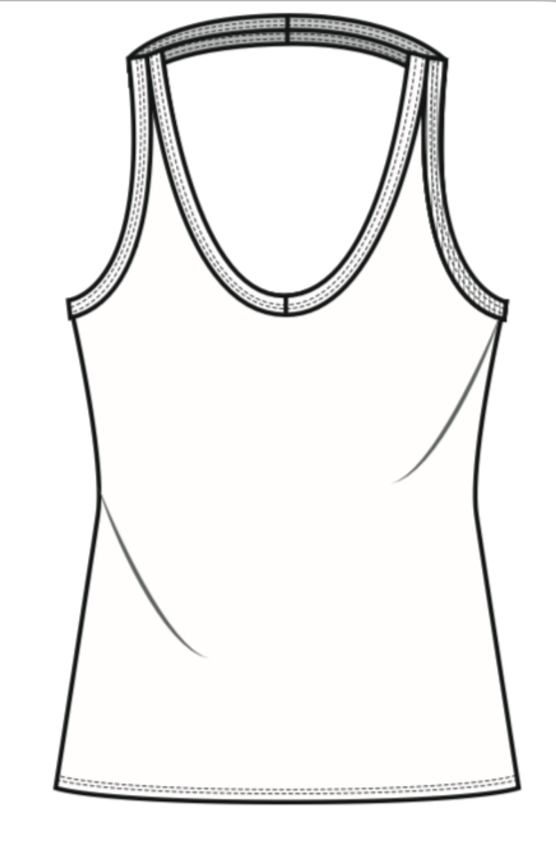 haut Alexane - dos nu avec brassière intégrée