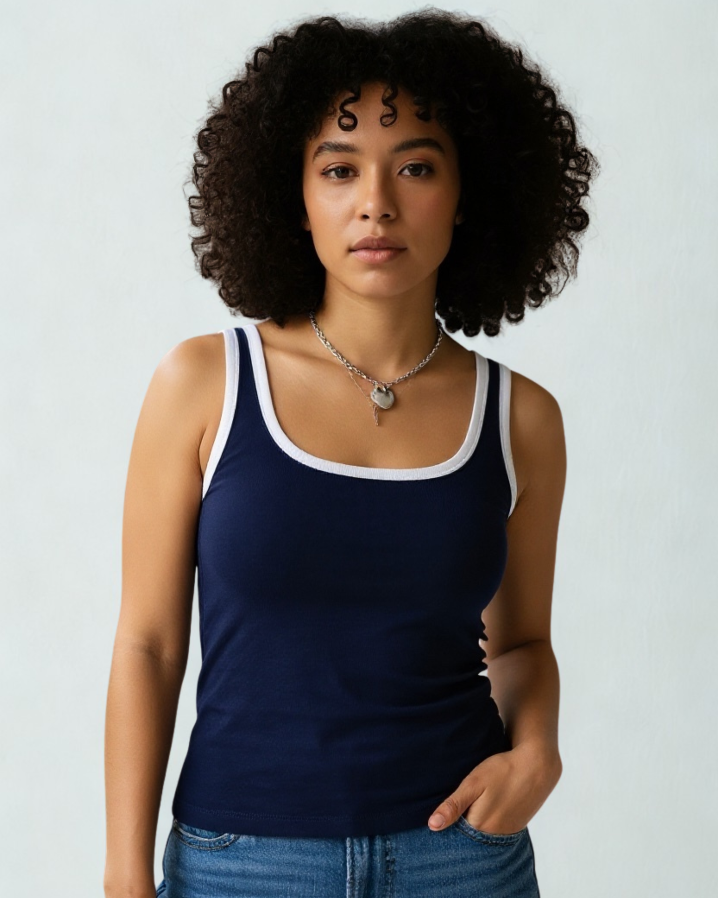 débardeur Anne - brassière intégrée