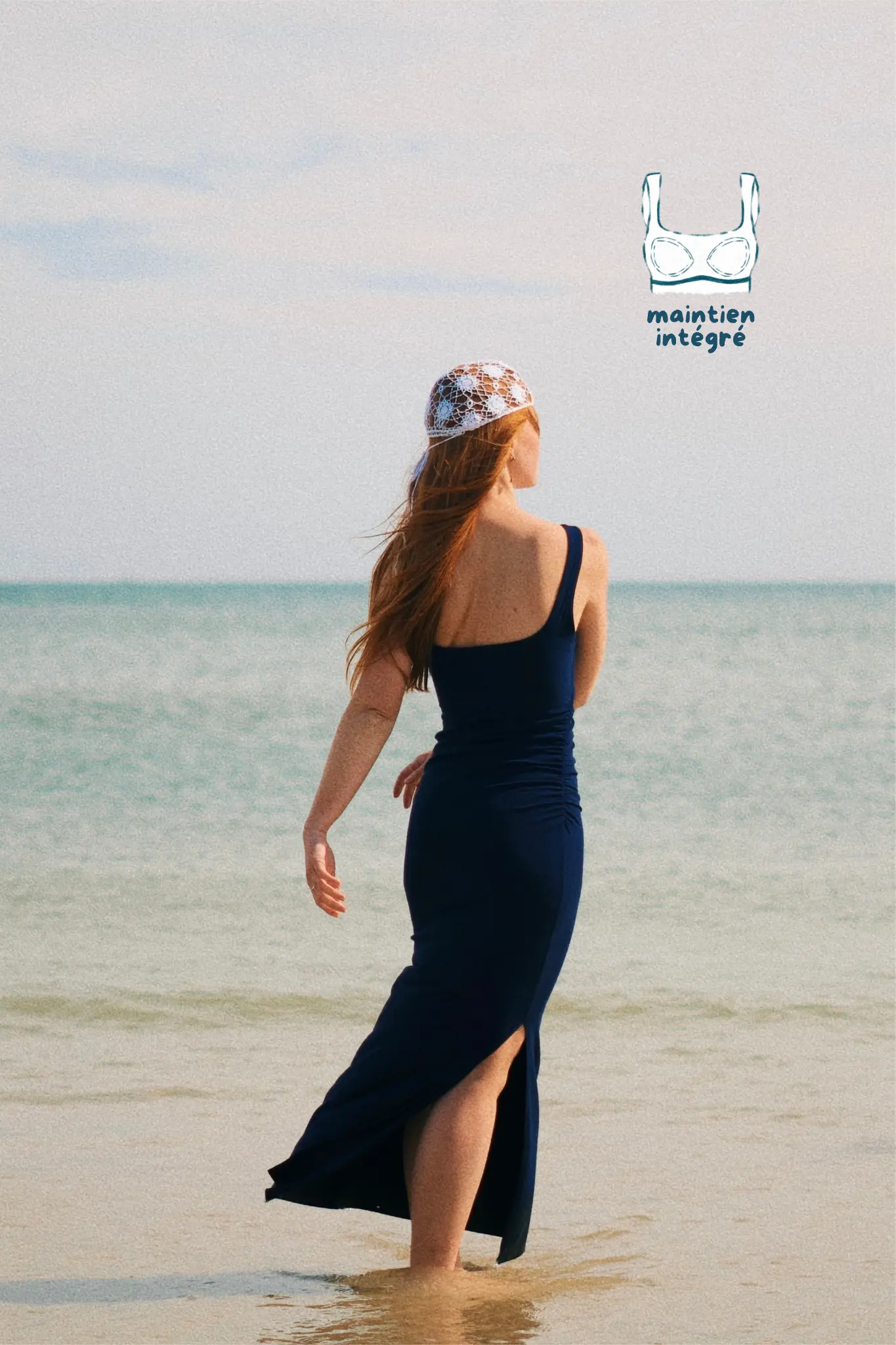 hélène - robe avec maintien intégré